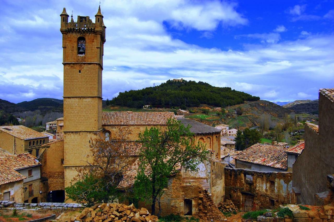 La Posada Del Arba El Frago Buitenkant foto
